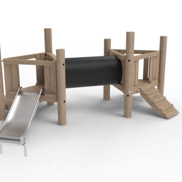 Speeltoren Platy Tri 600 Duo Robinia