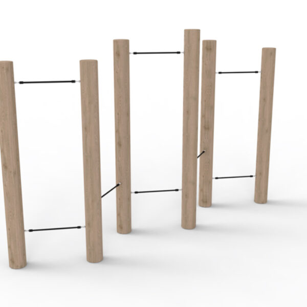 Balanceertoestel Klimdoolhof 5 secties