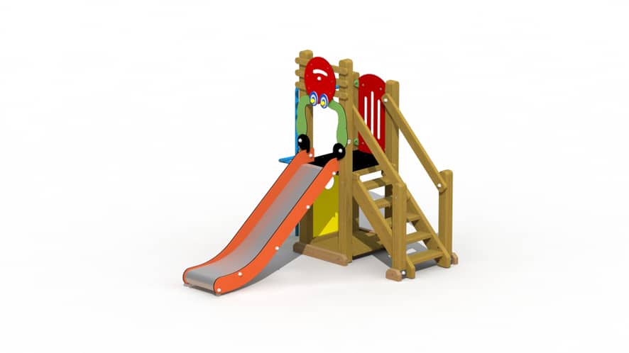 100163-g551-vanee-europlay-kreeftje-glijbaan-inox-glijbaan-a