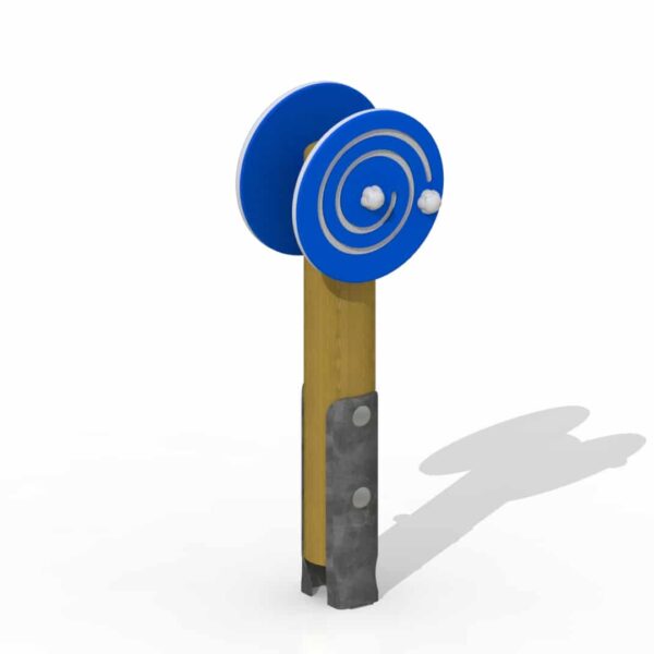 Educatief Spelpaneel Draaischijfjes