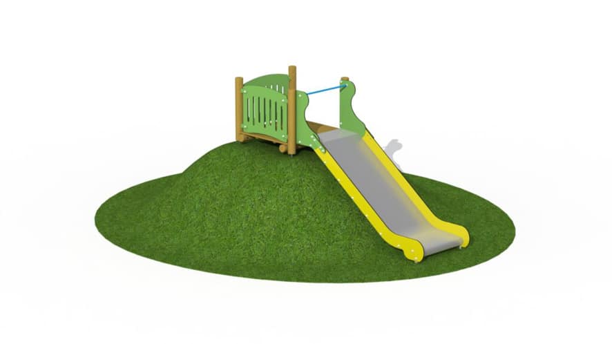 105039-h112g-vanee-europlay-inox-heuvelglijbaan-1m-2.5m-groen