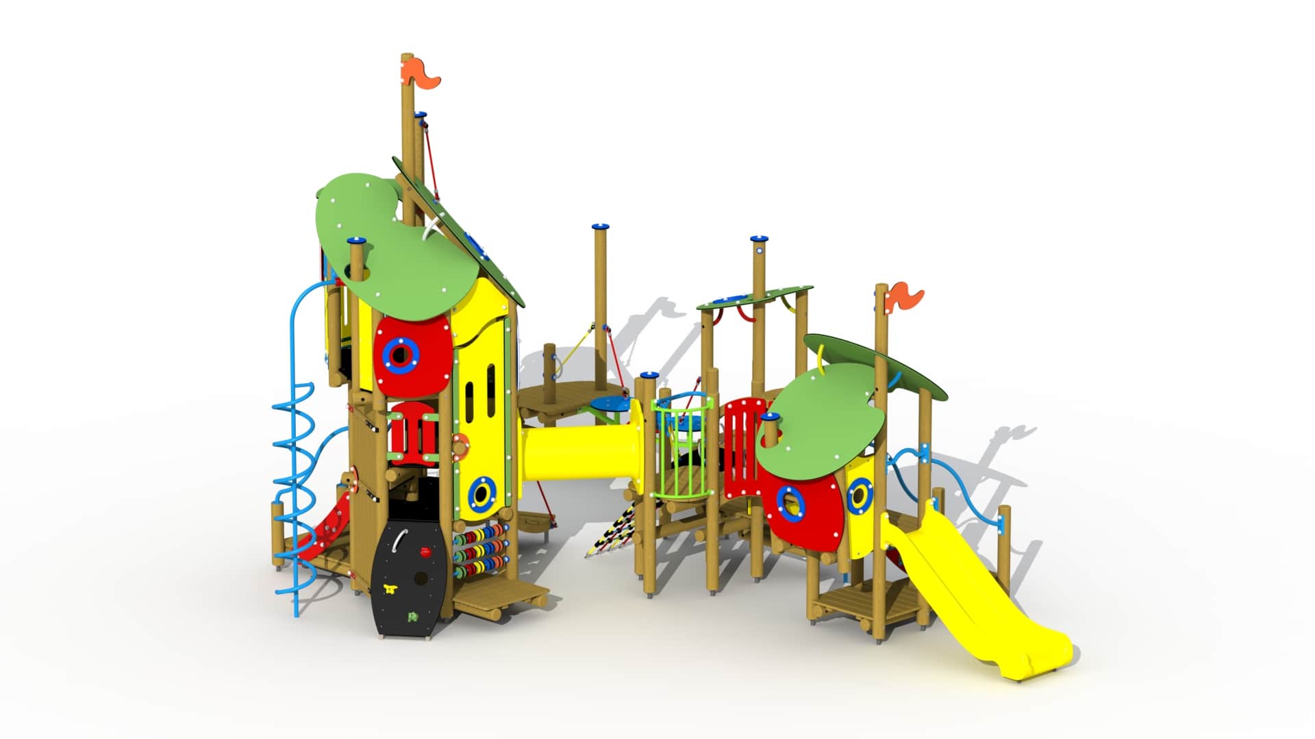 100290-f0121a-vanee-europlay-het-lelijke-eendje-kunstofglijbaan-d