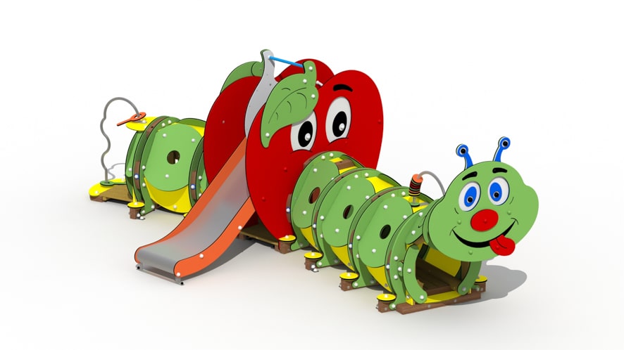 De Rups en De Appel | Lange Versie