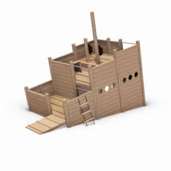 Speelschip Achtersteven