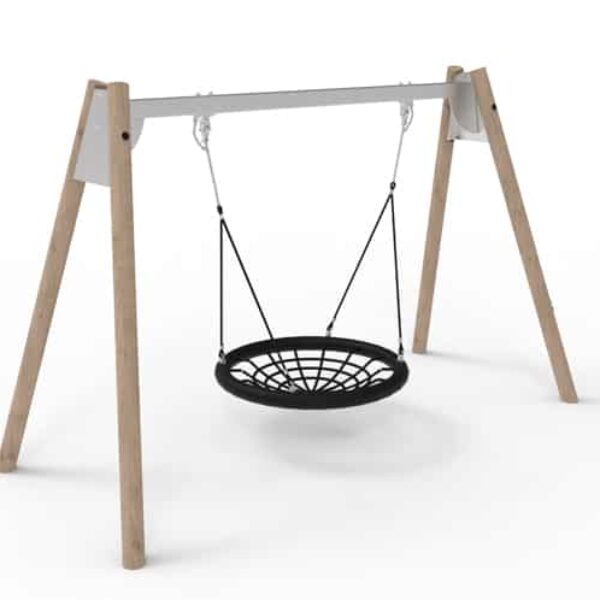 Nestschommel Robinia met Stalen Frame