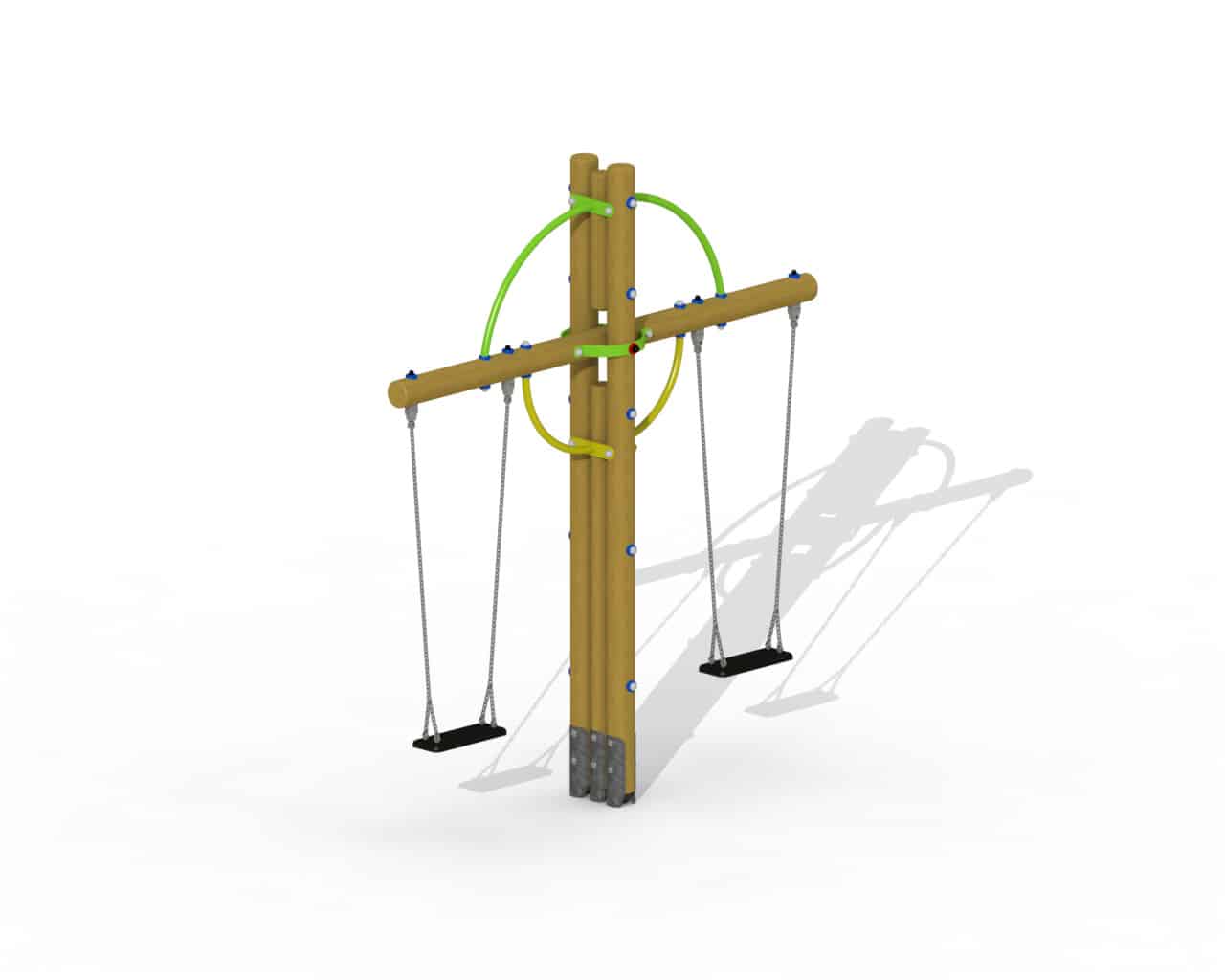 100105-s180-vanee-europlay-kruisschommel-zonder-vlag-dubbele-schommel