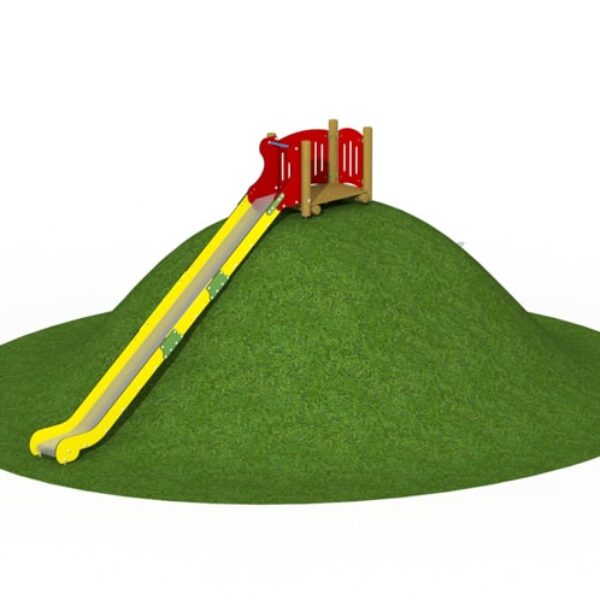 Heuvelglijbaan RVS (0,5m breed glijlengte 4,6m)