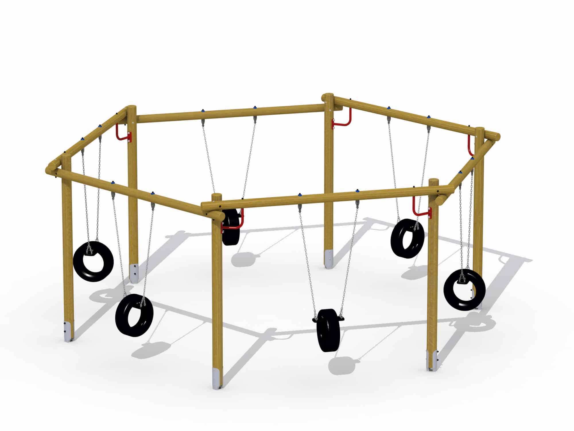 100113-s150-vanee-europlay-zeshoekschommel-met-bandenzittingen-schommel