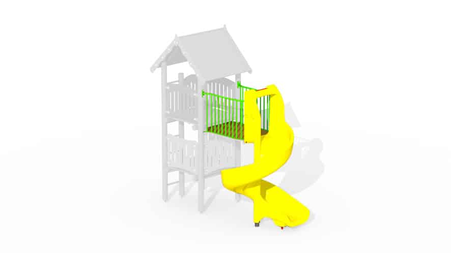 100622-g402-vanee-europlay-spiraalglijbaan-glijbaan-kunststof-groen-geel