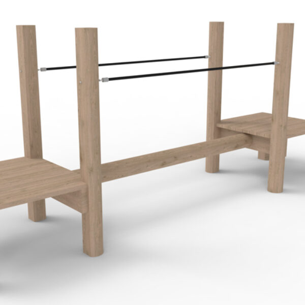 Balanceertoestel met Balk en Platforms