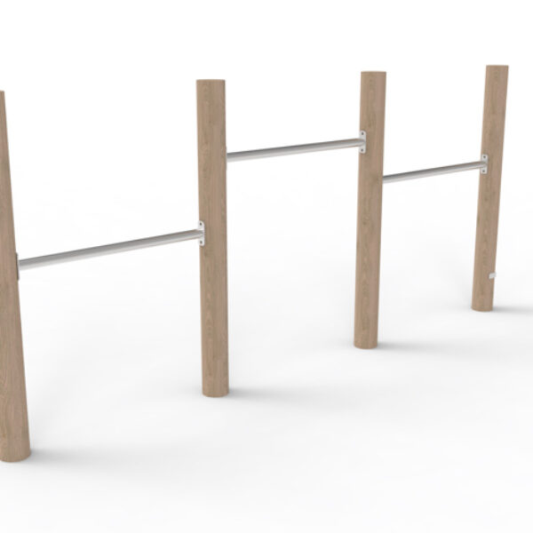 Duikelrek Robinia Driedelig 130cm hoog