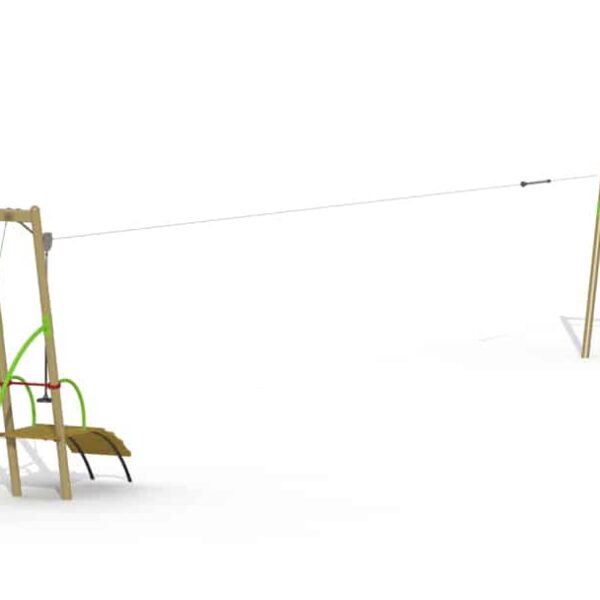 Kabelbaan Metaal met 1 Platform