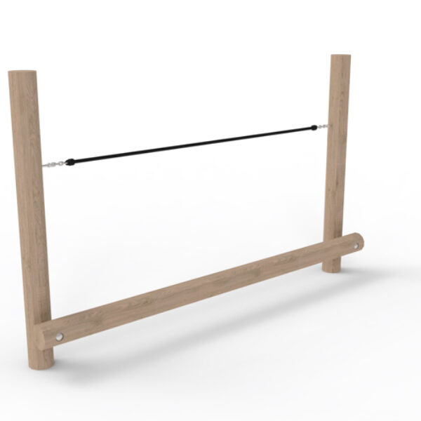 Balanceertoestel Robinia met kabel leuning