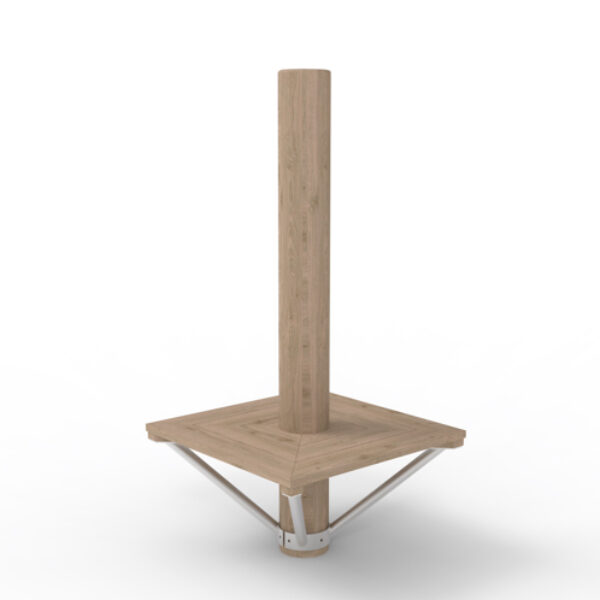 Balanceertoestel Paal met Plateau