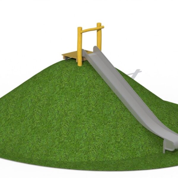 Heuvelglijbaan RVS (met platform 2,9m)