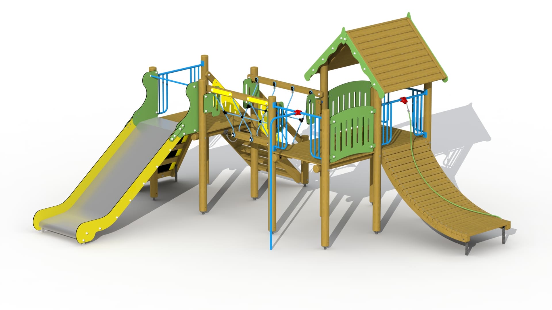 104921-c004-vanee-europlay-brussel-combinatietoestel-klimtoestel-groen-geel-b