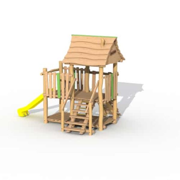 Jagerstoren uitgebreid met Kunststof Glijbaan