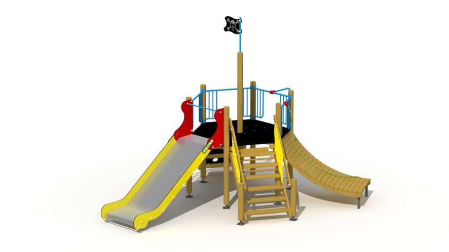 100553-s440ra-vanee-europlay-zeester-inox-glijbaan-combinatietoestel-rood-geel-a