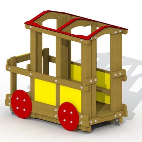 Speelaanleiding Passagierswagon (Open Dak)