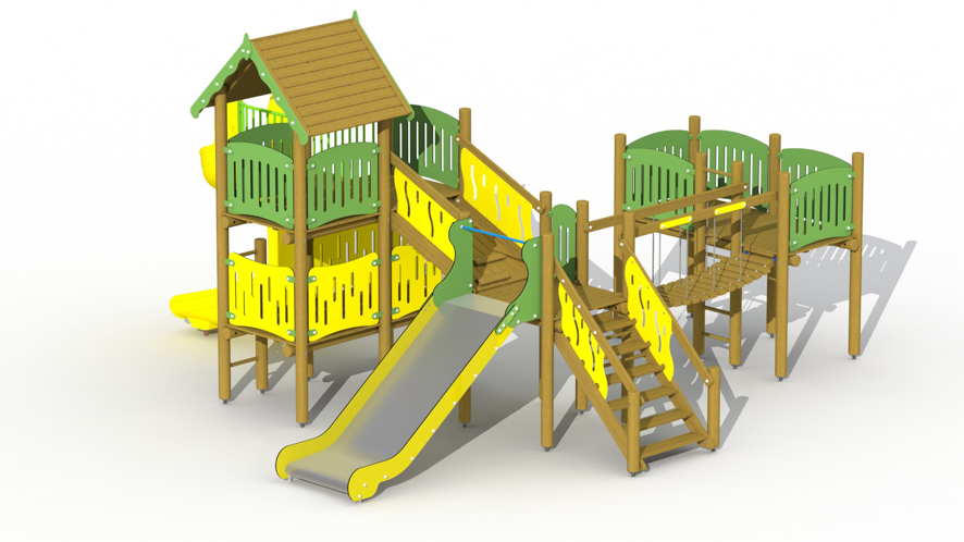 105007-s624g-a-vanee-europlay-elfenburcht-spiraalglijbaan-combinatietoestel-groen-geel-a