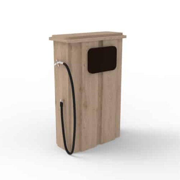 Speelhuisje Benzinepomp