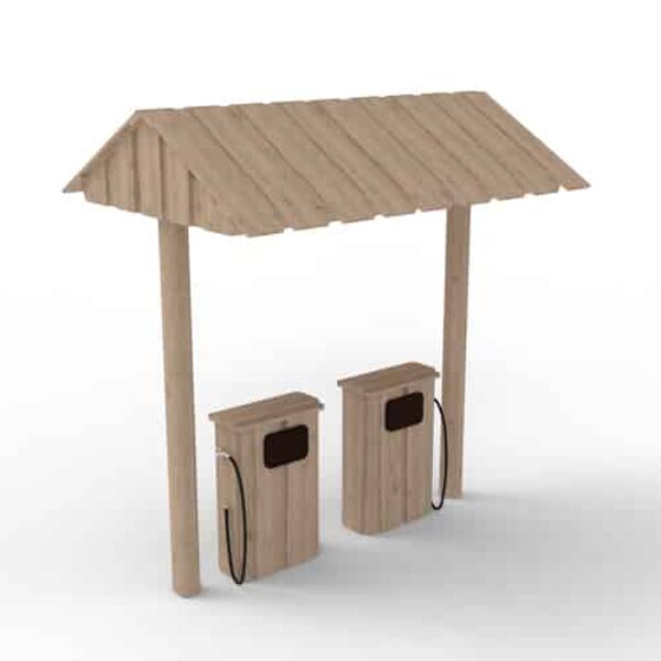 Speelhuisje Benzinestation