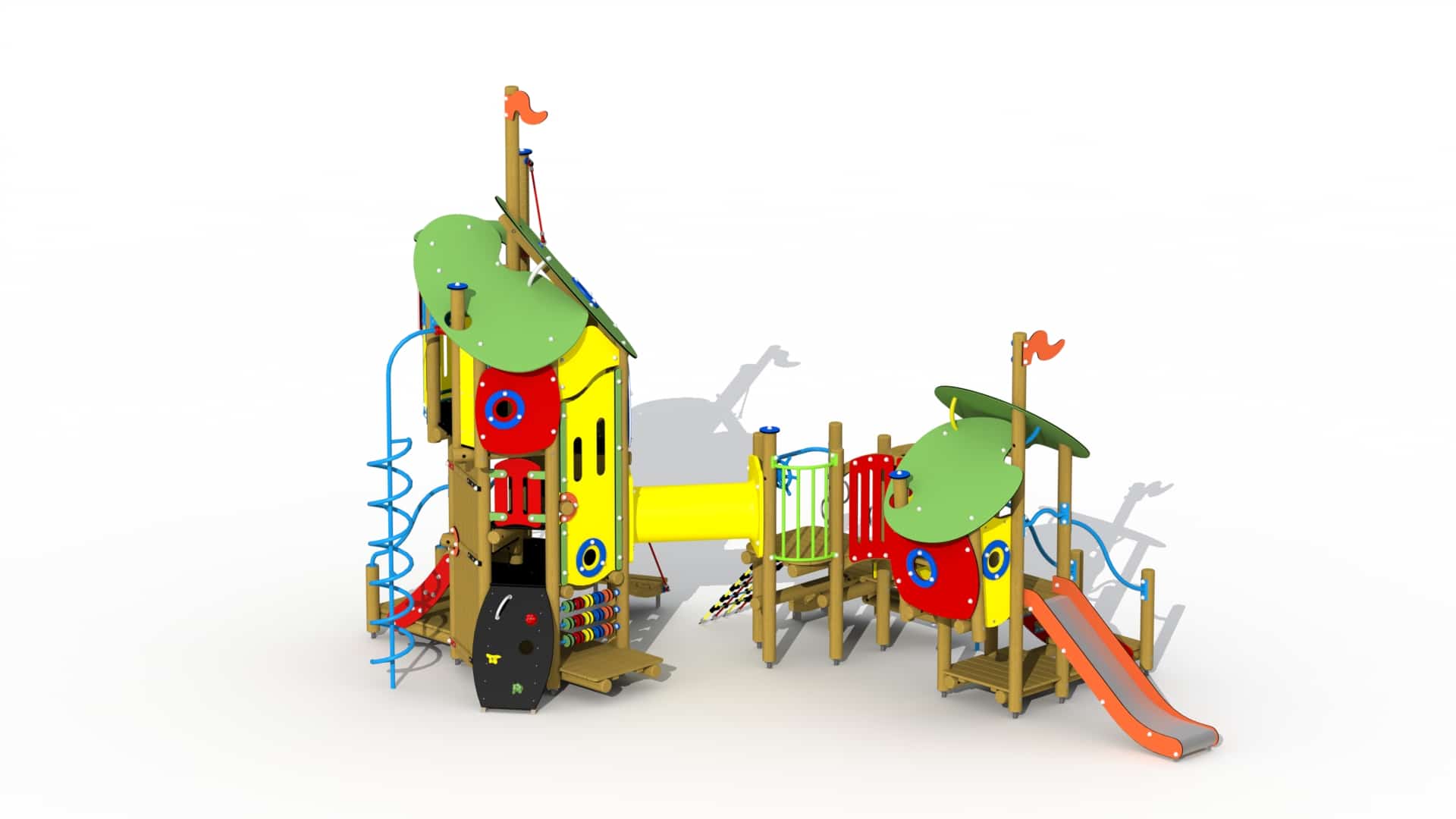 100280-f014a-vanee-europlay-de-klokkenluider-van-de-notre-dame-inox-glijbaan-combinatietoestel-b