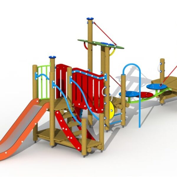 De Rattenvanger van Hamelen met RVS Glijbaan