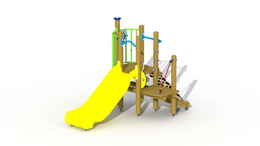 100216-f701-vanee-europlay-peter-pan-speelhuisje-combinatietoestel-fantasiespel-kunststofglijbaan-a