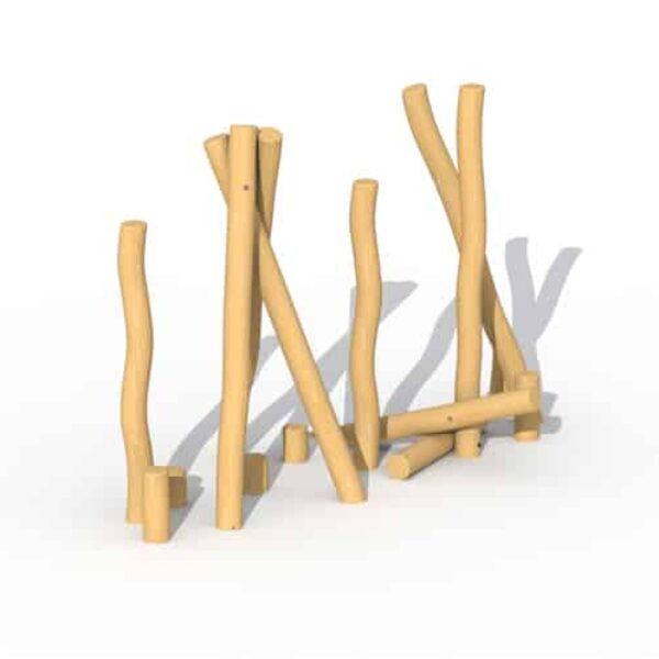 Balanceertoestel Palenbos 15 Palen