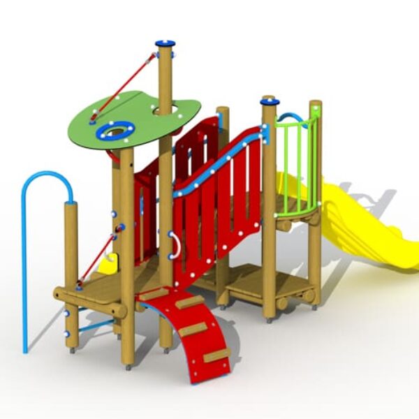 Ali Baba en de Veertig Rovers met Kunststof Glijbaan