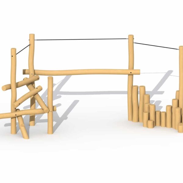 Ravijnbrug met Stappalen Robinia