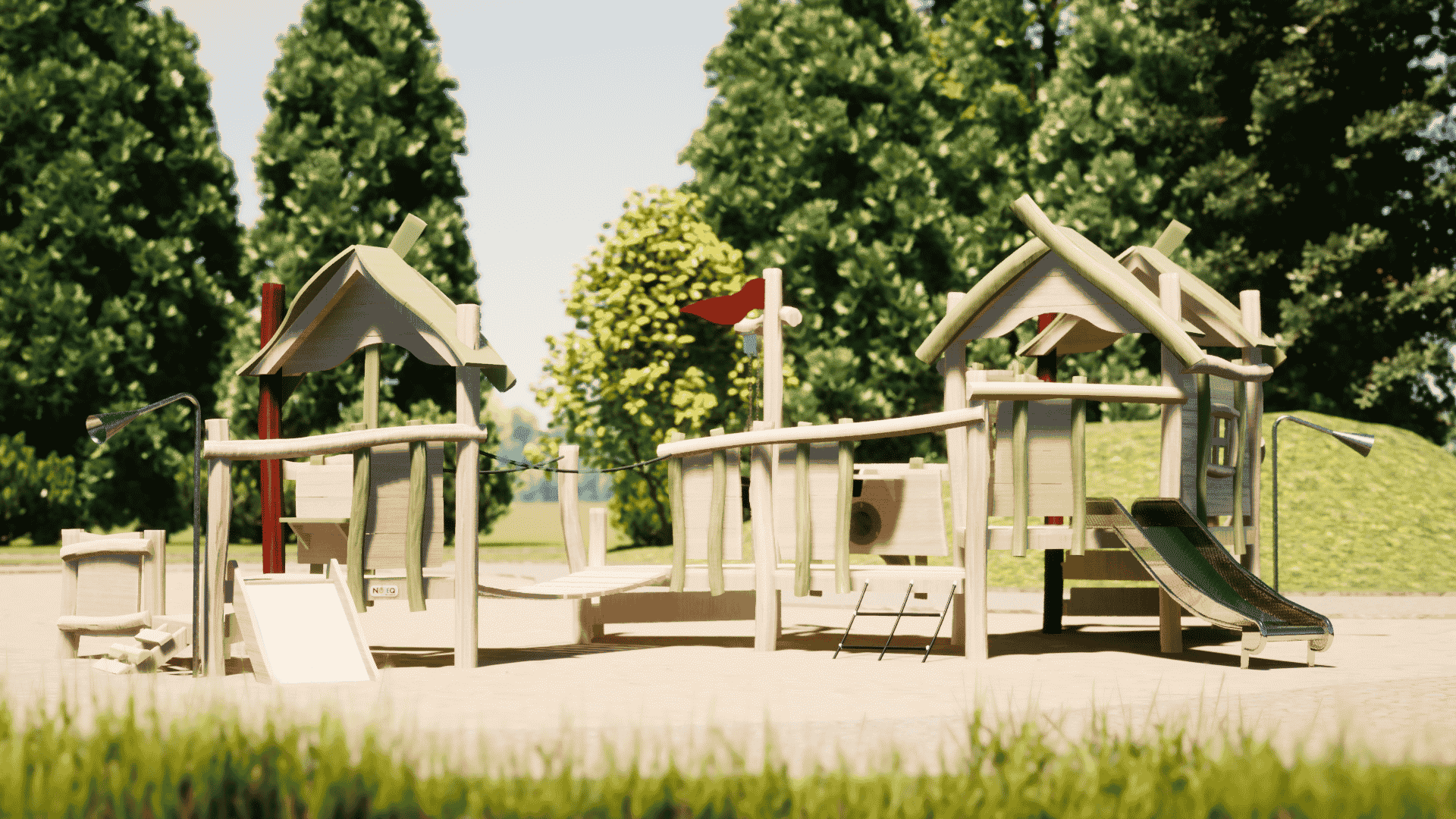 Kleuters en peuters in de openbare ruimte