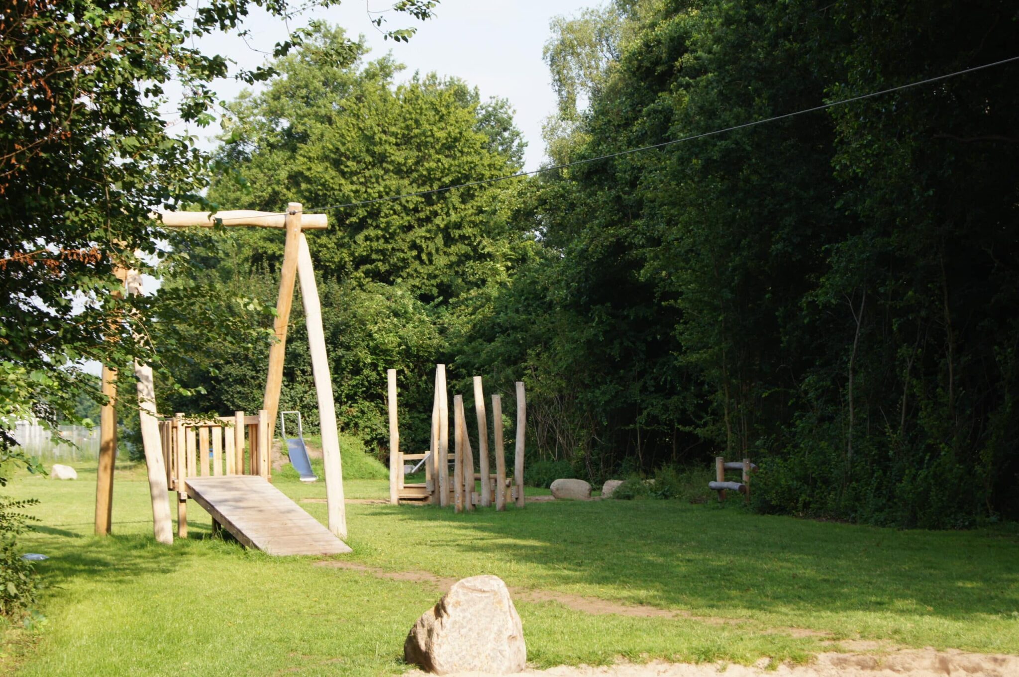 natuurlijke kabelbaan