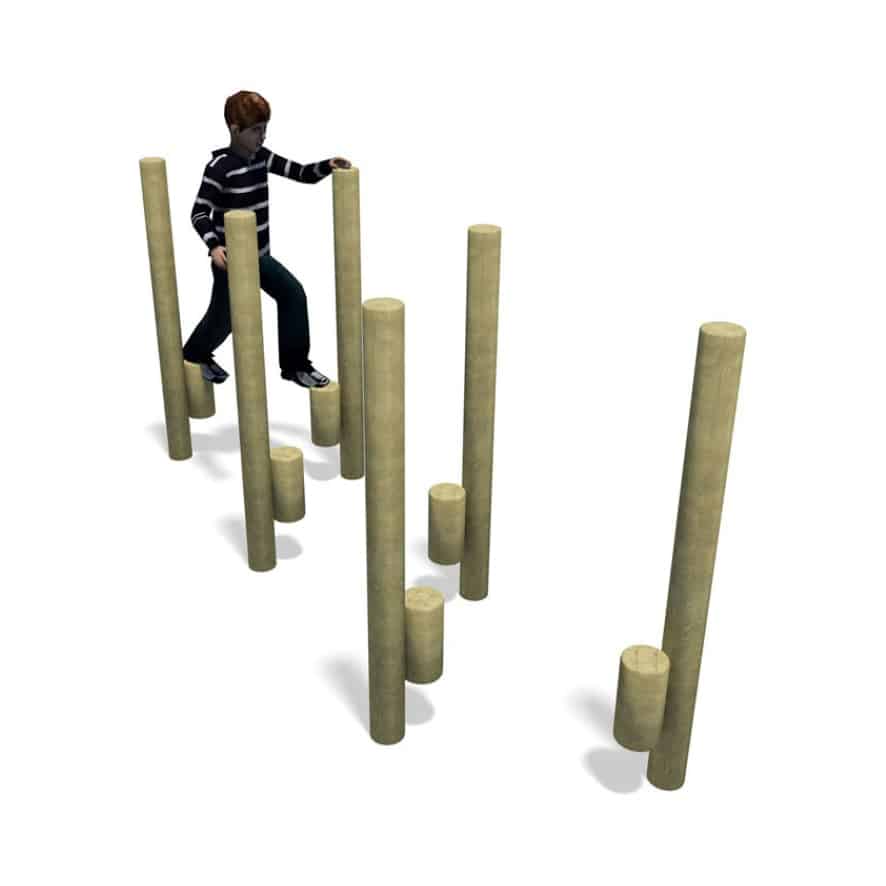 Balanceertoestel Speeltoestel hout balanceren