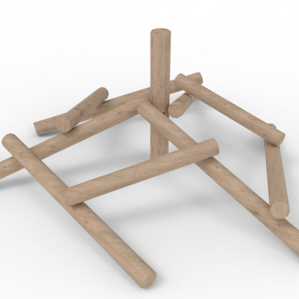 Klimtoestel Piramide Mikado Robinia