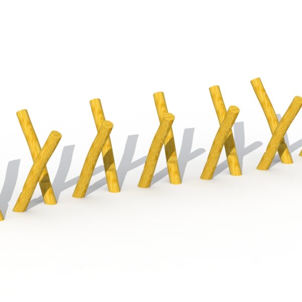 Balanceertoestel De Schaar (12 palen) Robinia