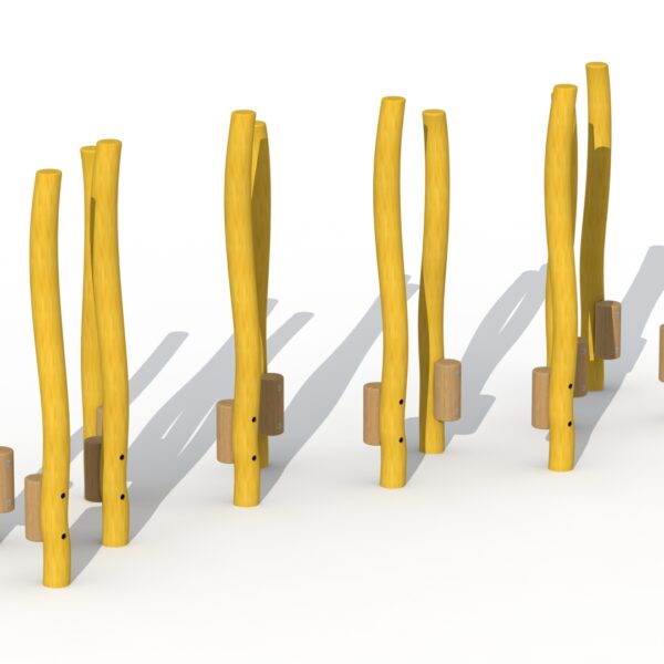 Balanceertoestel Steltenpad (12 palen) Robinia