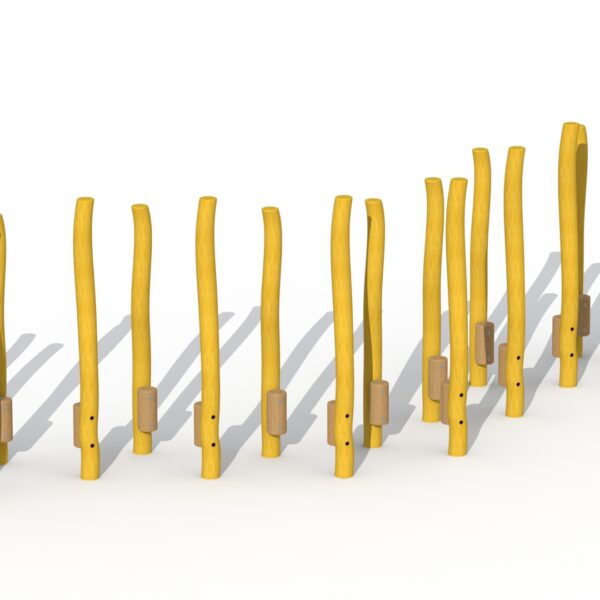 Balanceertoestel Steltenpad (18 palen) Robinia