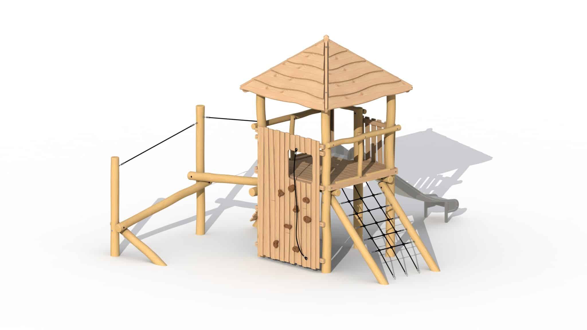 100724-ro530-vanee-europlay-tovertoren-evenwichtparcours-speelcombinatie-combinatietoestel-klimnet-klimwand-glijbaan-robinia