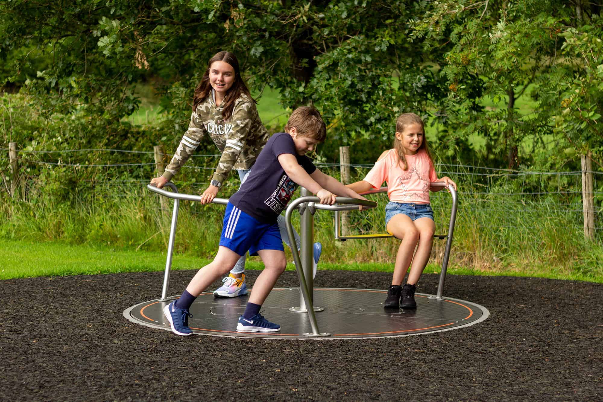 RVS speeltoestel openbare ruimte