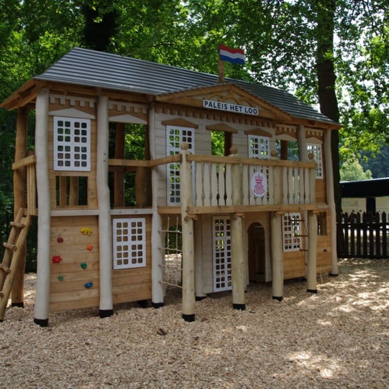 Speelkasteel bij Paleis het Loo in Apeldoorn