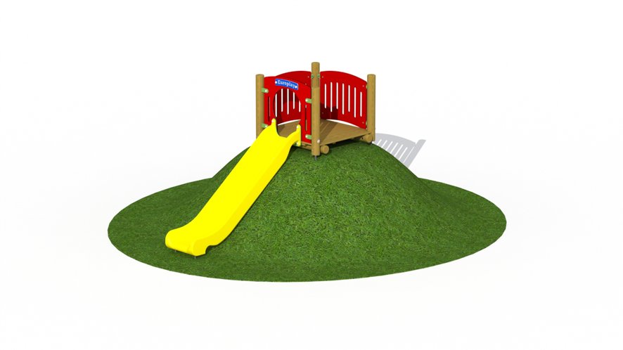 100394-h600r-vanee-europlay-kunststof-heuvelglijbaan-1m-2.3m-rood