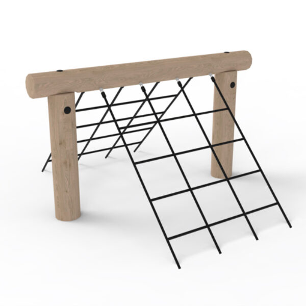 Klimtoestel met 2 klimnetten Robinia