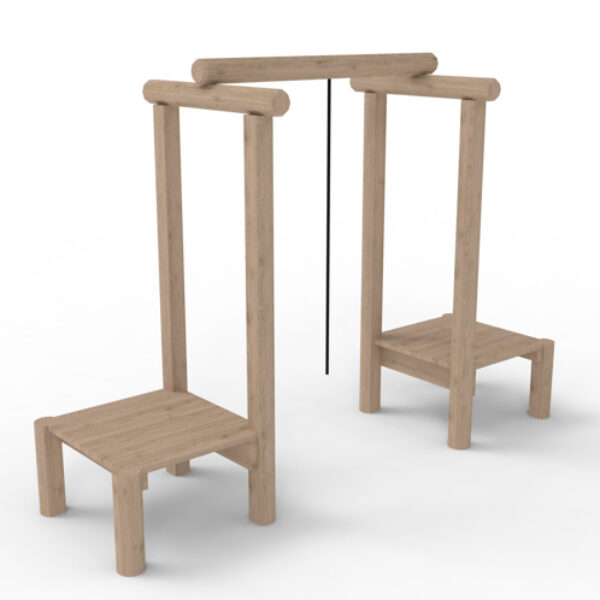 Balanceertoestel met Schommeltouw