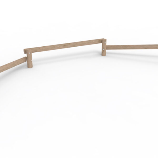 Balanceerbalken Robinia 3-delig