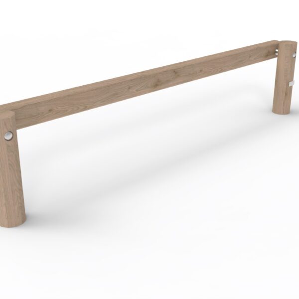 Balanceerbalk 2,1m. Robinia