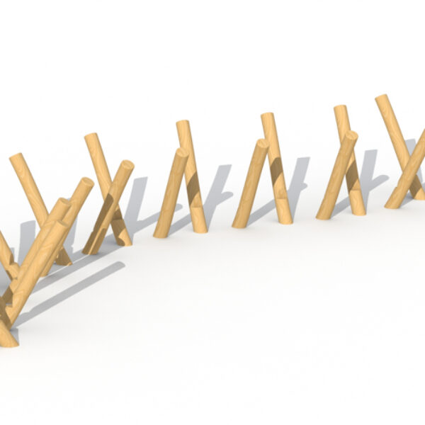 Balanceertoestel De Schaar (18 palen) Robinia