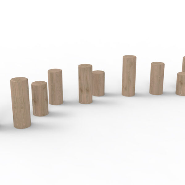 Balanceertoestel Stappaaltjes Robinia (10 palen)