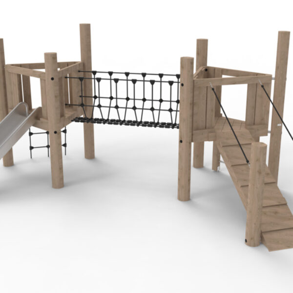 Speeltoren Platy Tri 950 Duo Robinia